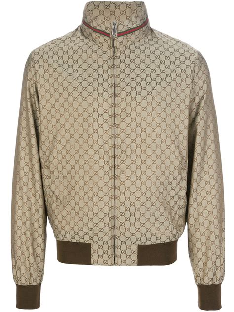 gucci jersey jacket gold floral|Gucci jackets on sale.